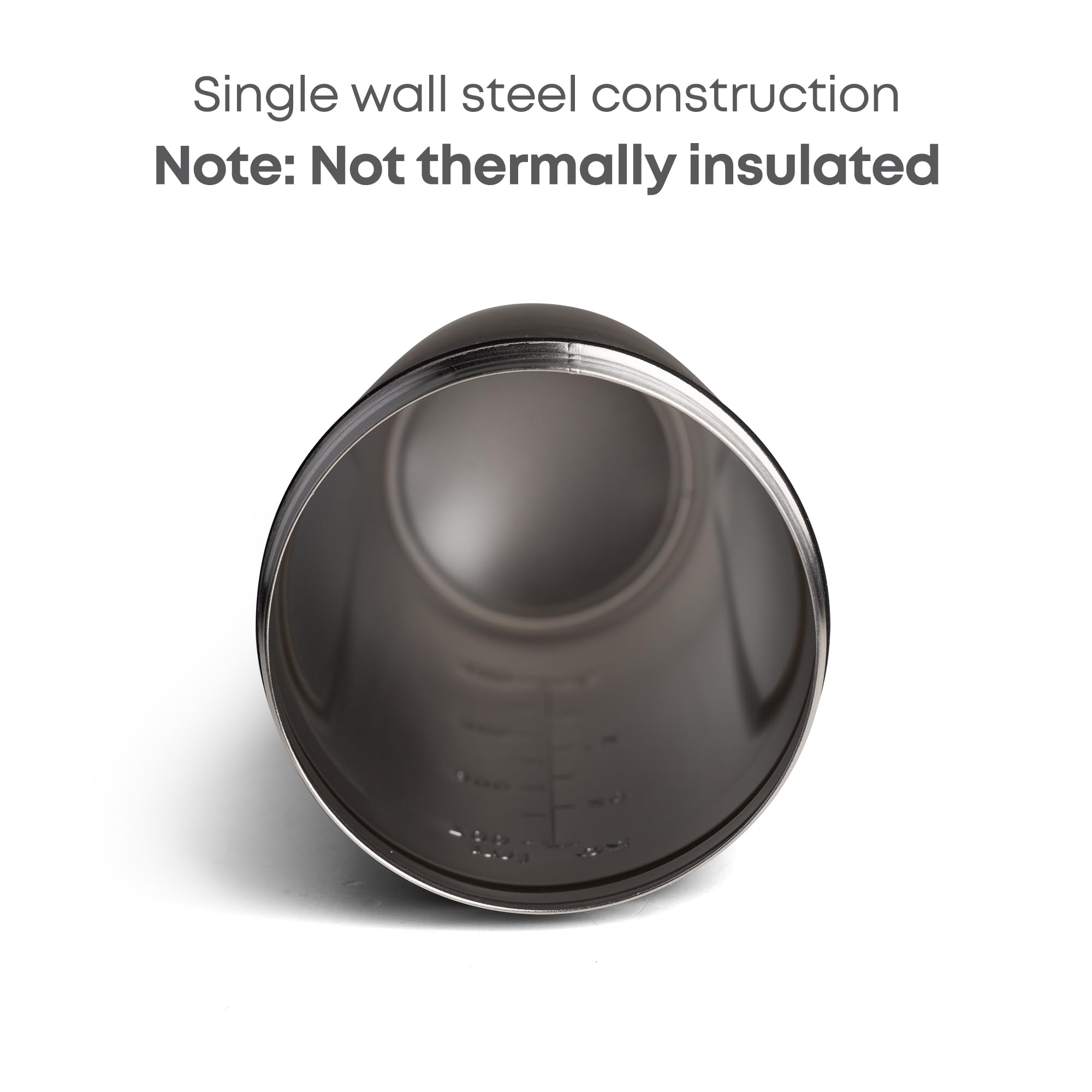 Matte powder-coated finish provides non-slip grip on Smartshake Reforce
