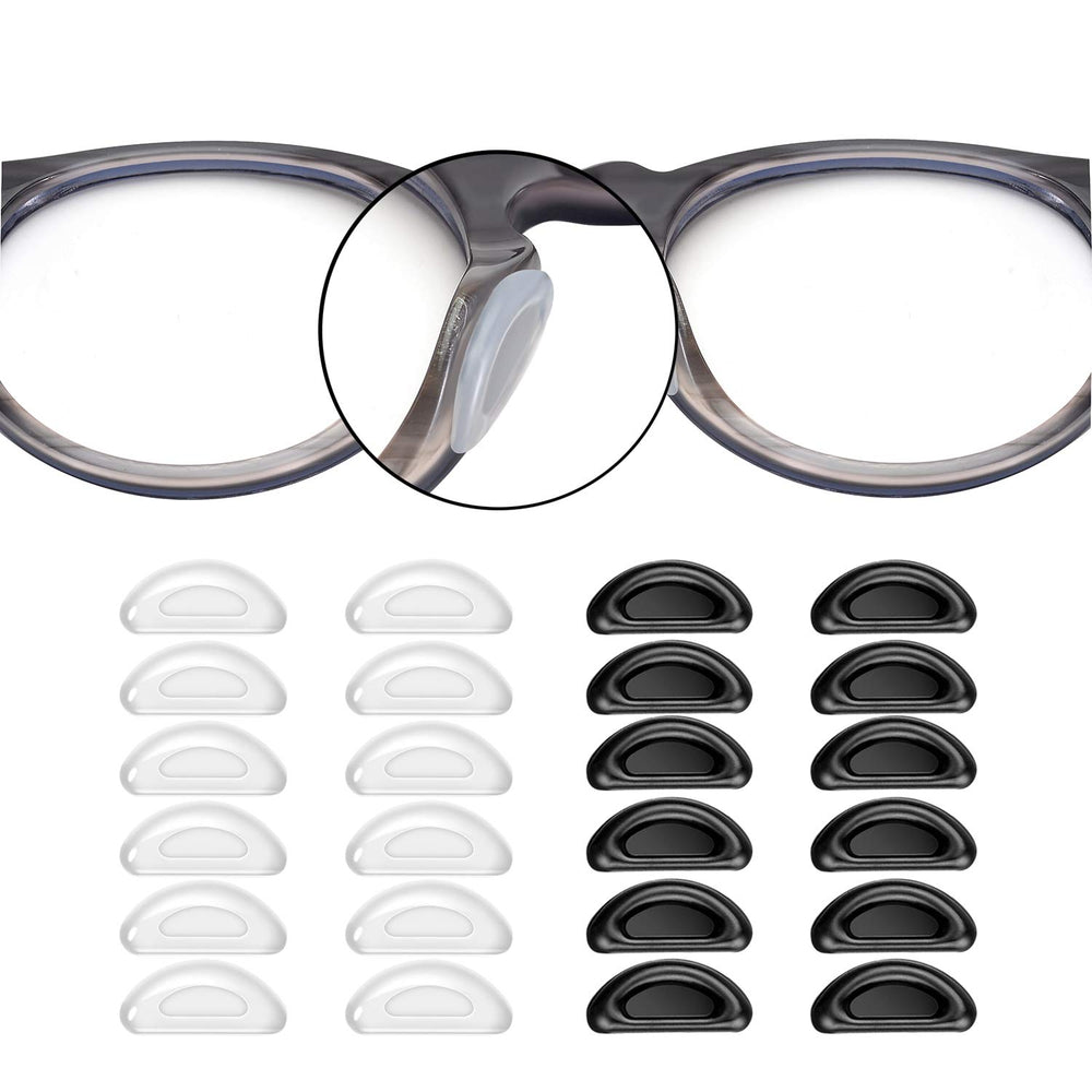 SMARTTOP adhesive nose pad set on glasses delivers comfort and anti-slip grip