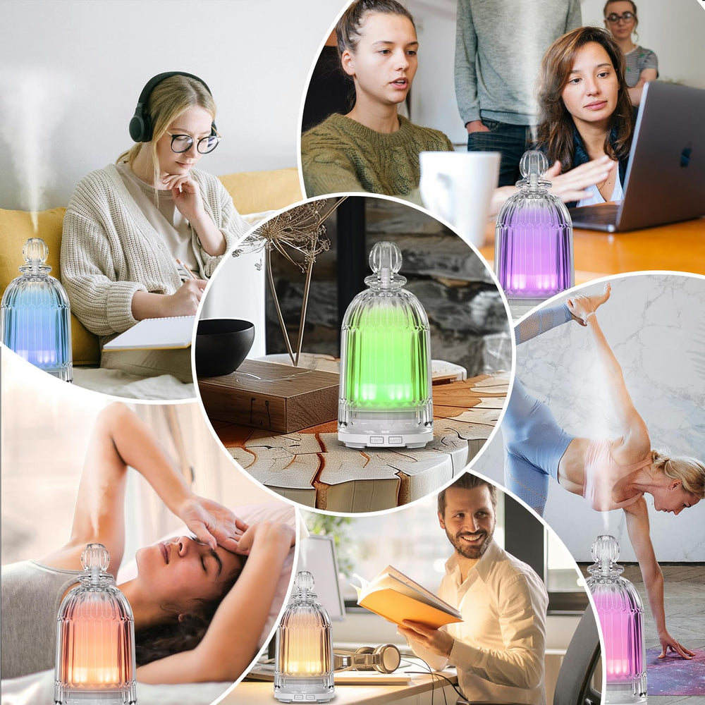 Smartwell night light mode provides calming glow for bedtime
