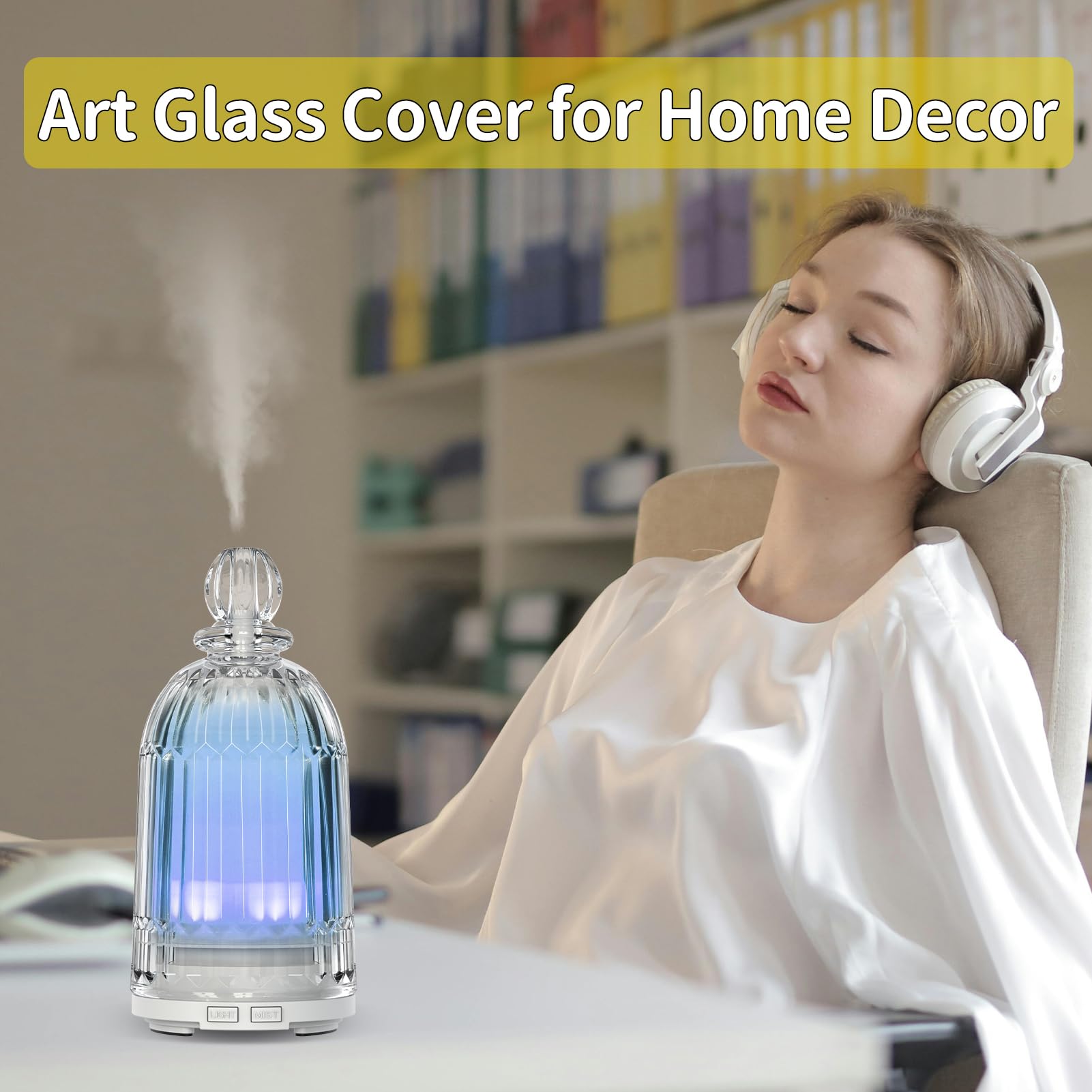 Smartwell ultrasonic diffuser operates quietly for uninterrupted moments
