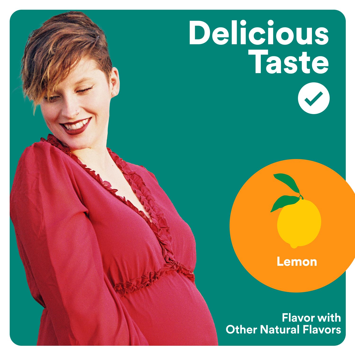 SmartyPants Prenatal Clean Label Project badge signals tested purity.