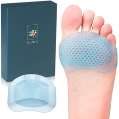 SMATIS ball of foot cushions pack inside shoes showing compact design for all-day comfort