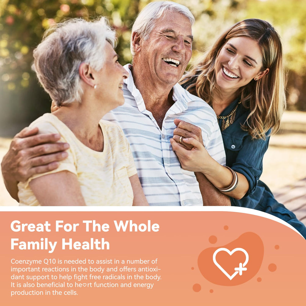 SmildeHeal CoQ10 Gummies 60-count bottle for convenient daily supply.