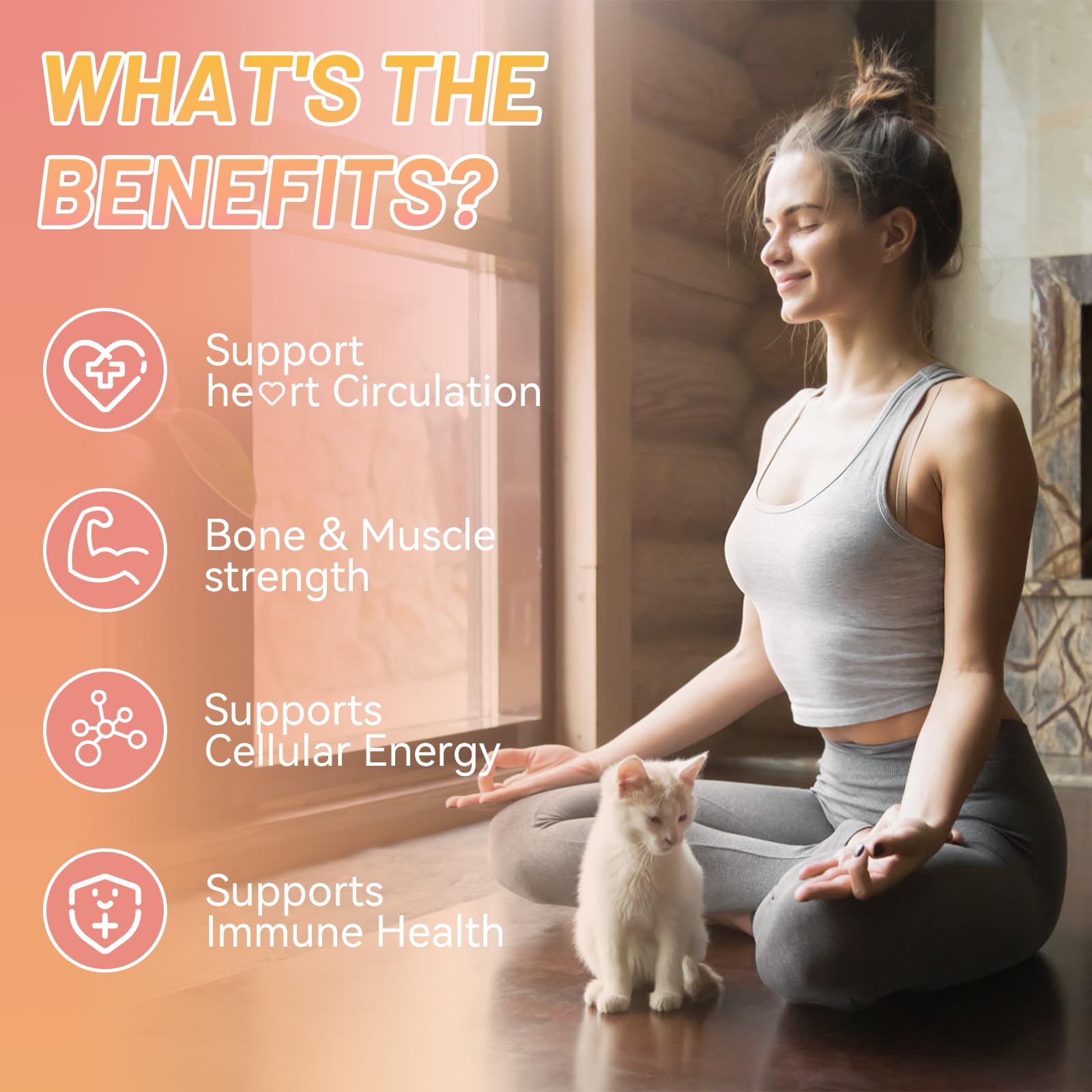 SmildeHeal Omega-3 EPA/DHA graphic with CoQ10 synergy.