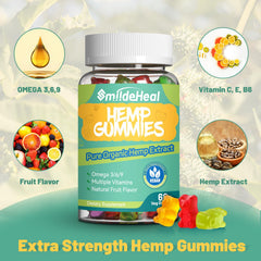 SmildeHeal organic-ingredients-closeup features vegan and gluten-free composition
