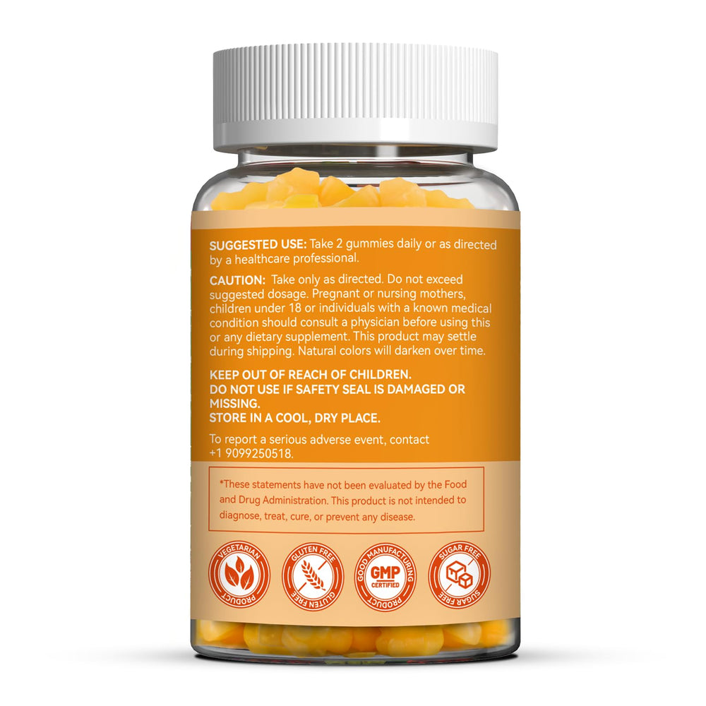 SmildeHeal Vitamin B2 Gummies packaging shot, sugar-free vegan daily option.