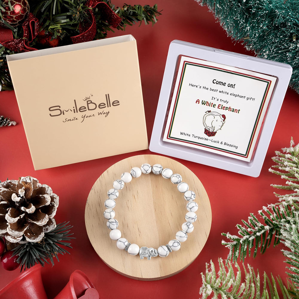 SmileBelle elephant bracelet ideal coworker gift for a thoughtful surprise.
