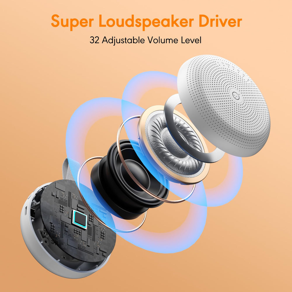 SMILEBOP 32 volume levels for tailored noise masking