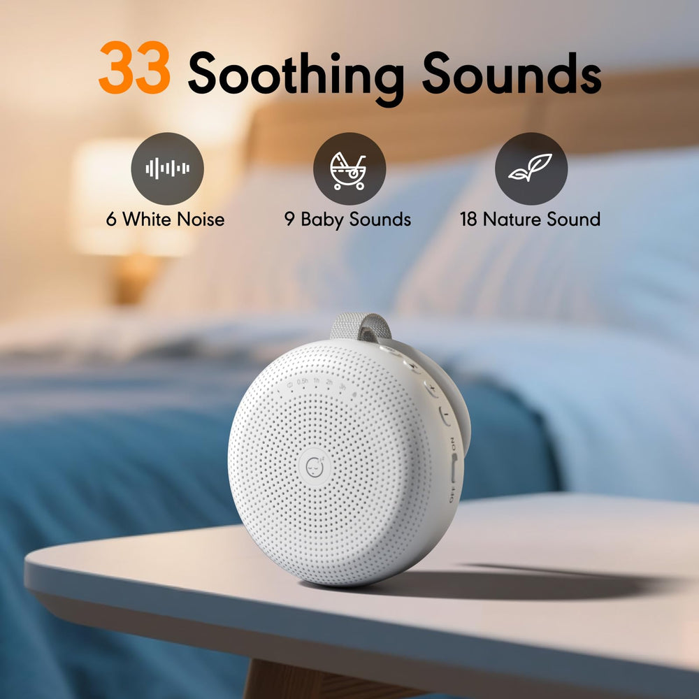 SMILEBOP offers 33 sounds across three categories for personalized relaxation