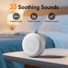 SMILEBOP offers 33 sounds across three categories for personalized relaxation