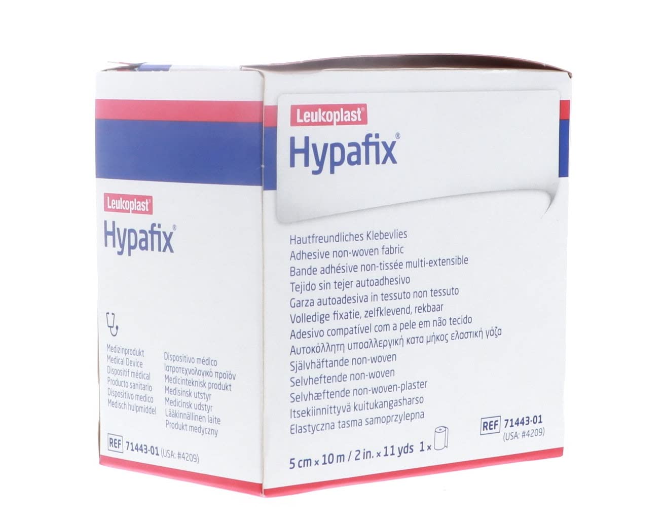 Hypafix resistente al agua para uso en ambientes húmedos.