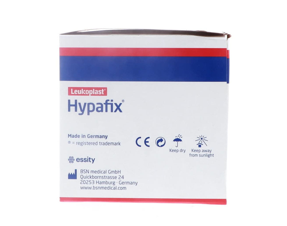 Cinta Hypafix de Smith & Nephew, rollo de 2 pulgadas, fijación estable para apósitos.