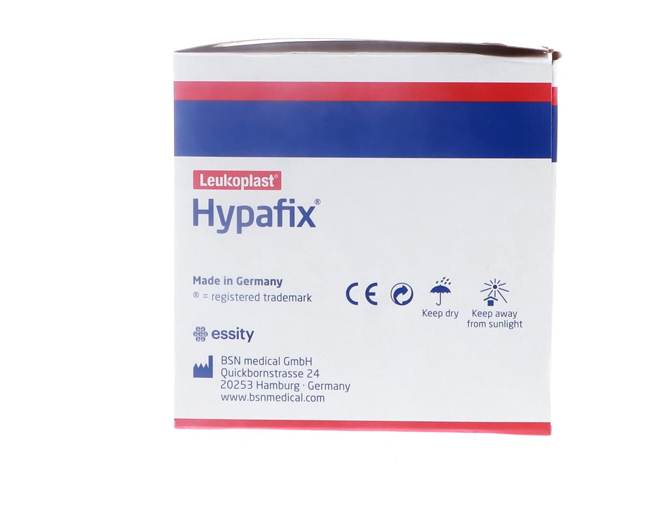 Aplicación clínica segura con Hypafix para fijación estable en procedimientos.