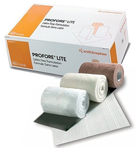Smith and Nephew Profore Lite bandage system with wound contact layer for mixed-etiology ulcers.