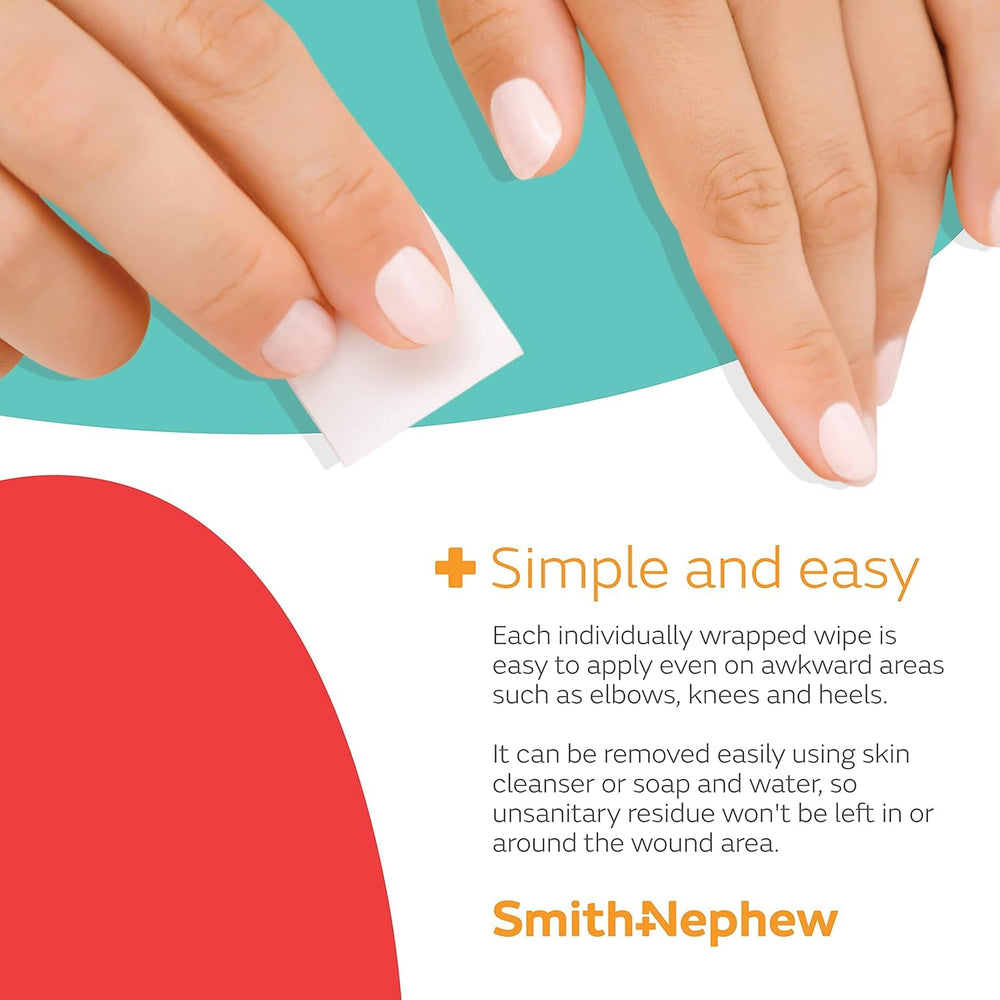 Smith & Nephew Skin-Prep Protective Wipes suitable for heels.