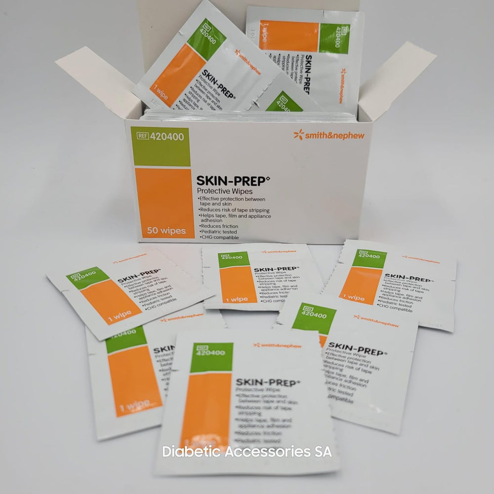 Smith & Nephew Skin-Prep Protective Wipes suitable for knees.