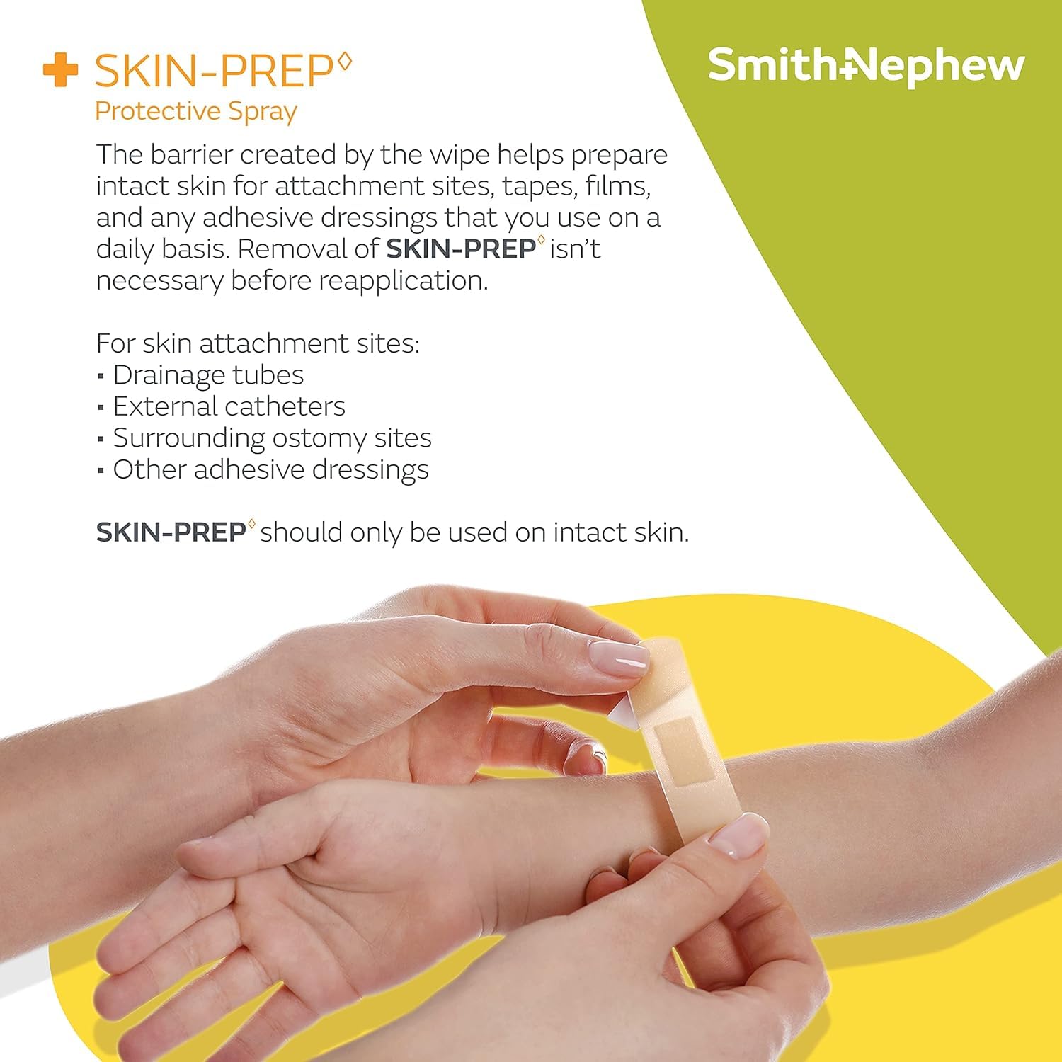 Smith & Nephew Skin-Prep Protective Wipes come in a compact pouch.