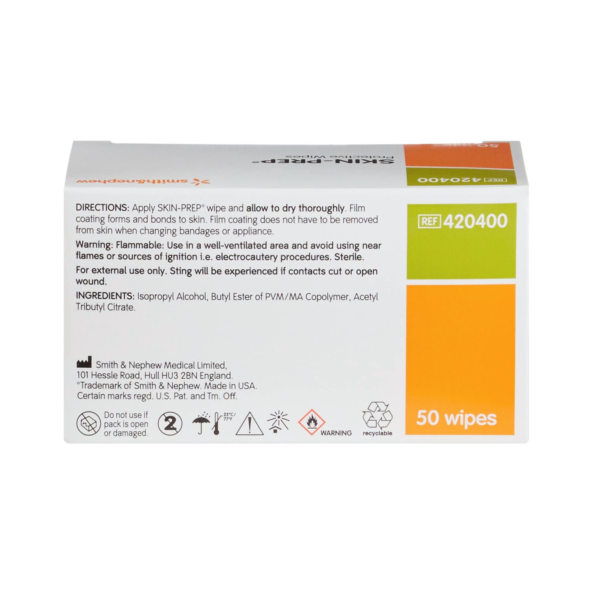 Smith+Nephew Skin-PREP seca rápido para aplicación limpia