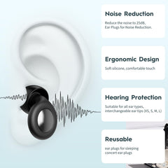 SMNOQO ear plugs for concerts preserve sound clarity while reducing volume