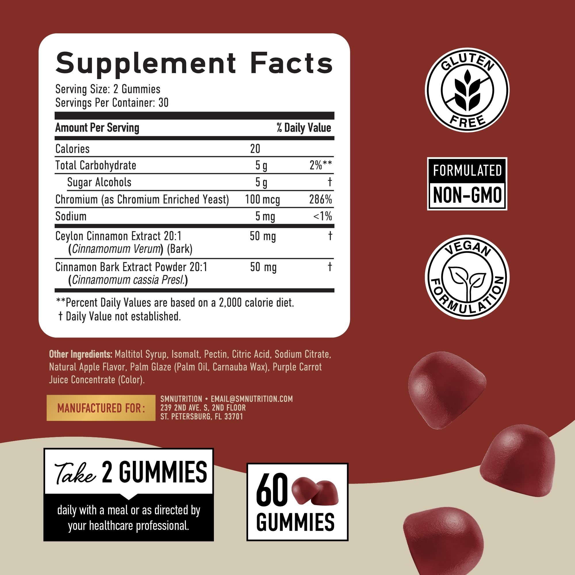 SMNutrition cgmp facility production reinforces consistent quality control.