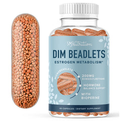 SMNutrition DIM delayed-release microbeadlets for consistent absorption and steady support
