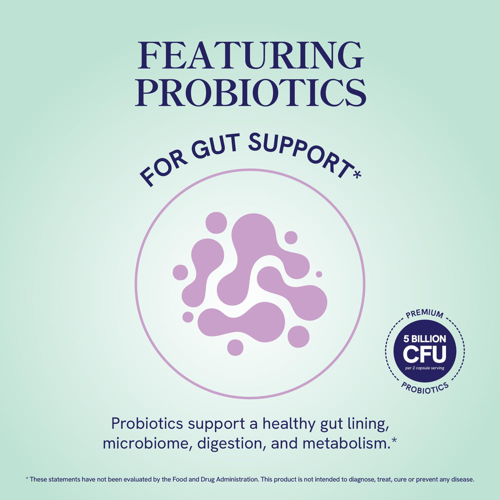 SMNutrition GLP-1 Women gut health scene portrays microbiome balance and ease.