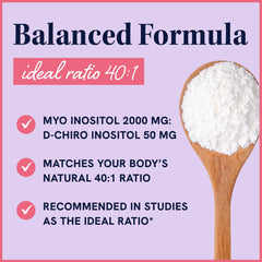 Bottle highlighting 40:1 ratio and easy-dissolving powder for daily use