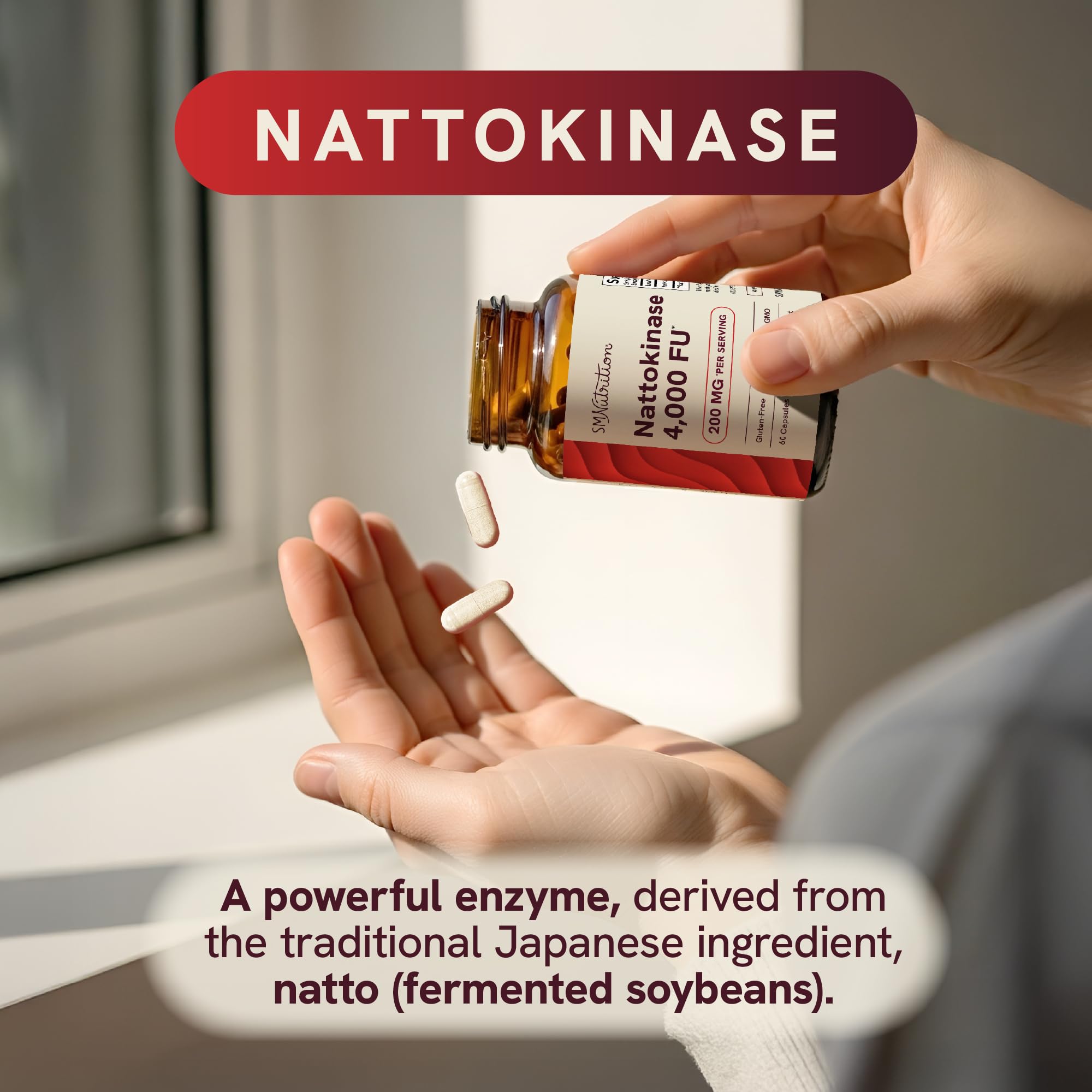 Capsule close-up emphasizing smooth coating for easy swallowing