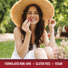 SMNutrition Organic Probiotics Gummies close-up strawberry flavor for enjoyment