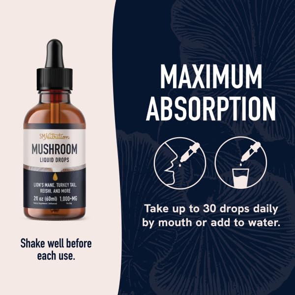 SMNutrition Reishi closeup showcasing mood balance and relaxation possibilities.