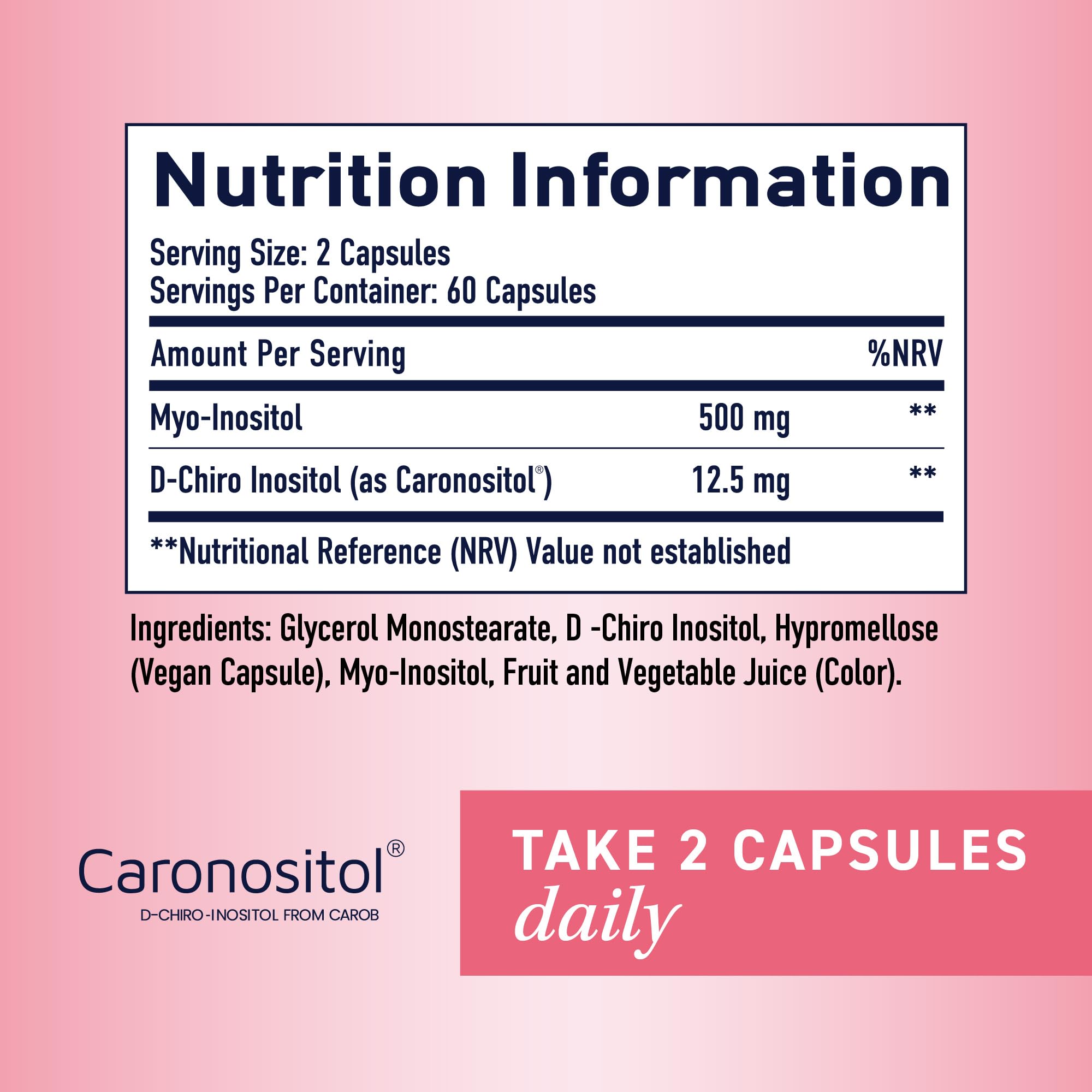Package next to calendar showing daily dosage context.