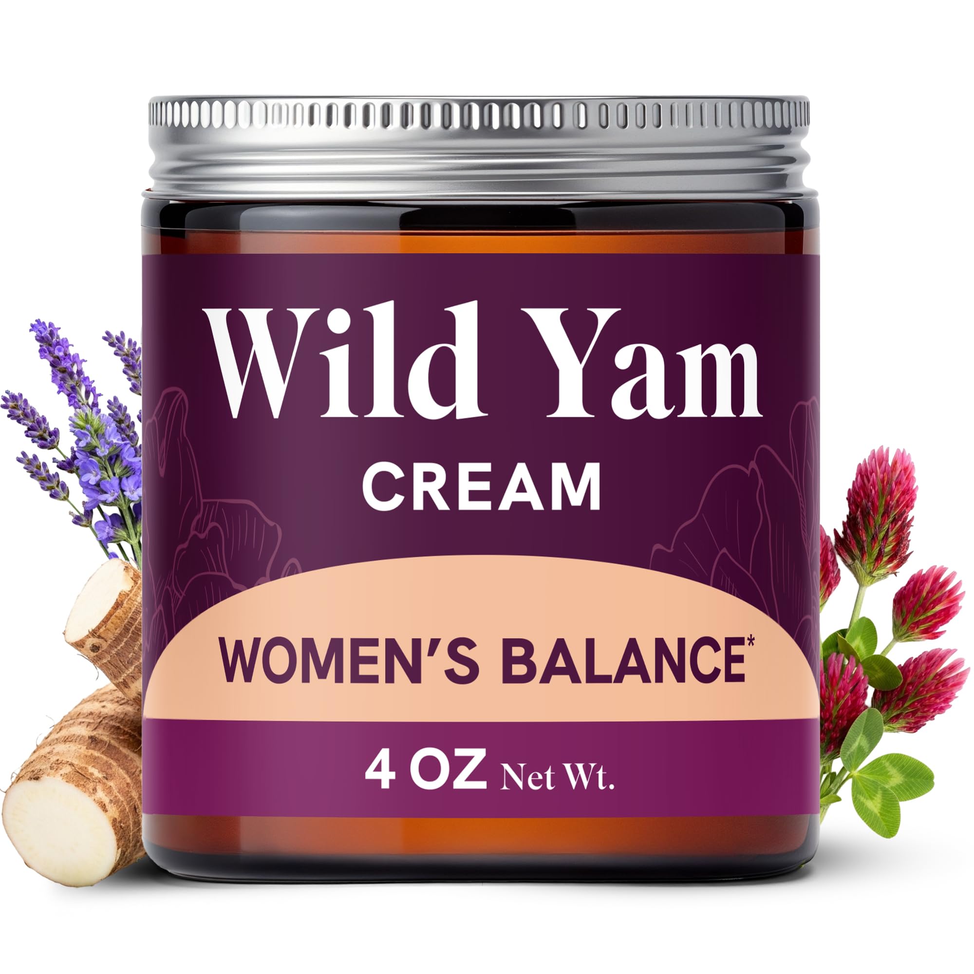 SMNutrition Wild Yam Cream application on skin for daily balance routine.