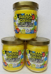 Smoke Odor Exterminator 13oz jar candle offers assorted scents to refresh homes.