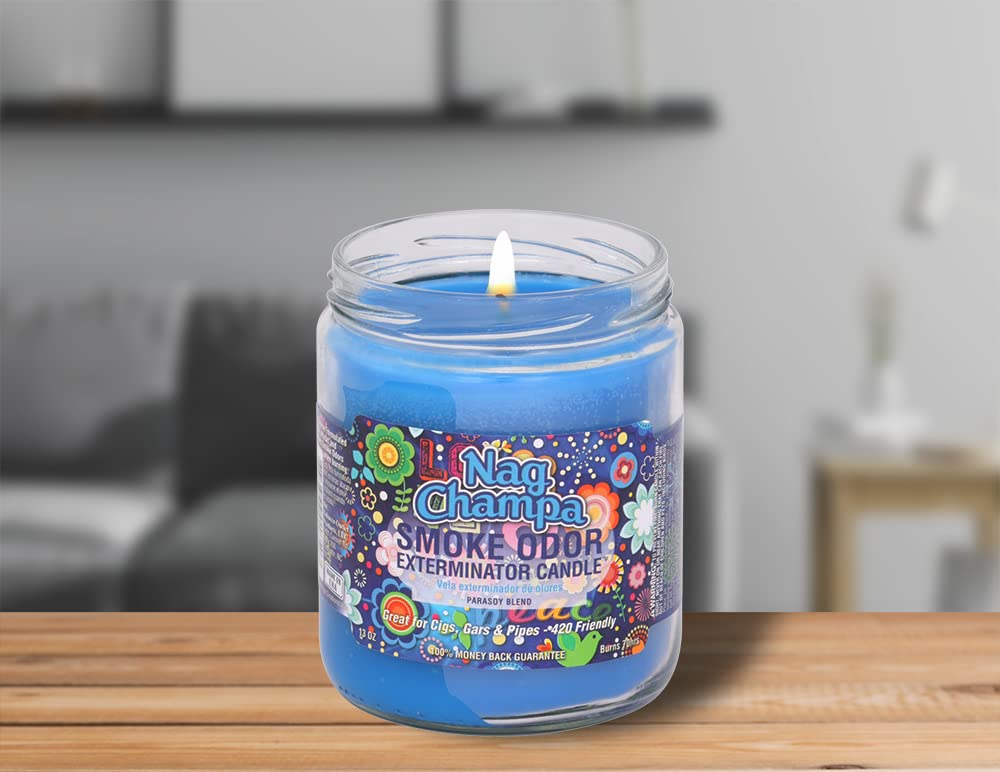 Smoke Odor Exterminator Nag Champa three-pack burning; up to 70 hours.