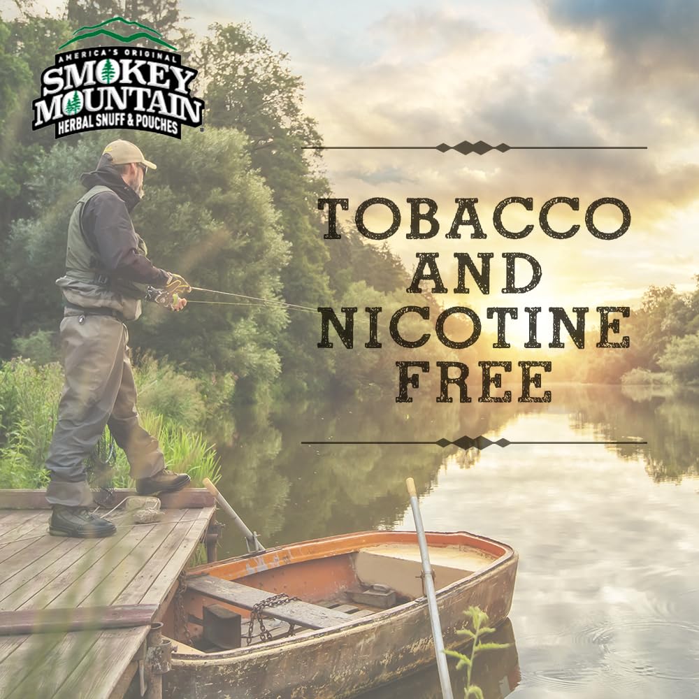 Smokey Mountain Spearmint flavor in a pouch ideal for refreshing taste