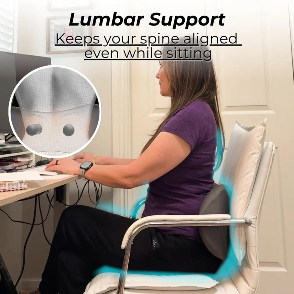 SmoothSpine back massager vibration mode for gentle muscle loosening and daily comfort.