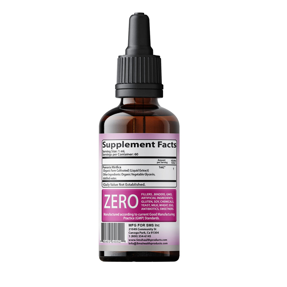SMSHEALTHPRODUCTS Pueraria Mirifica Drops daily-use scene in morning routine.