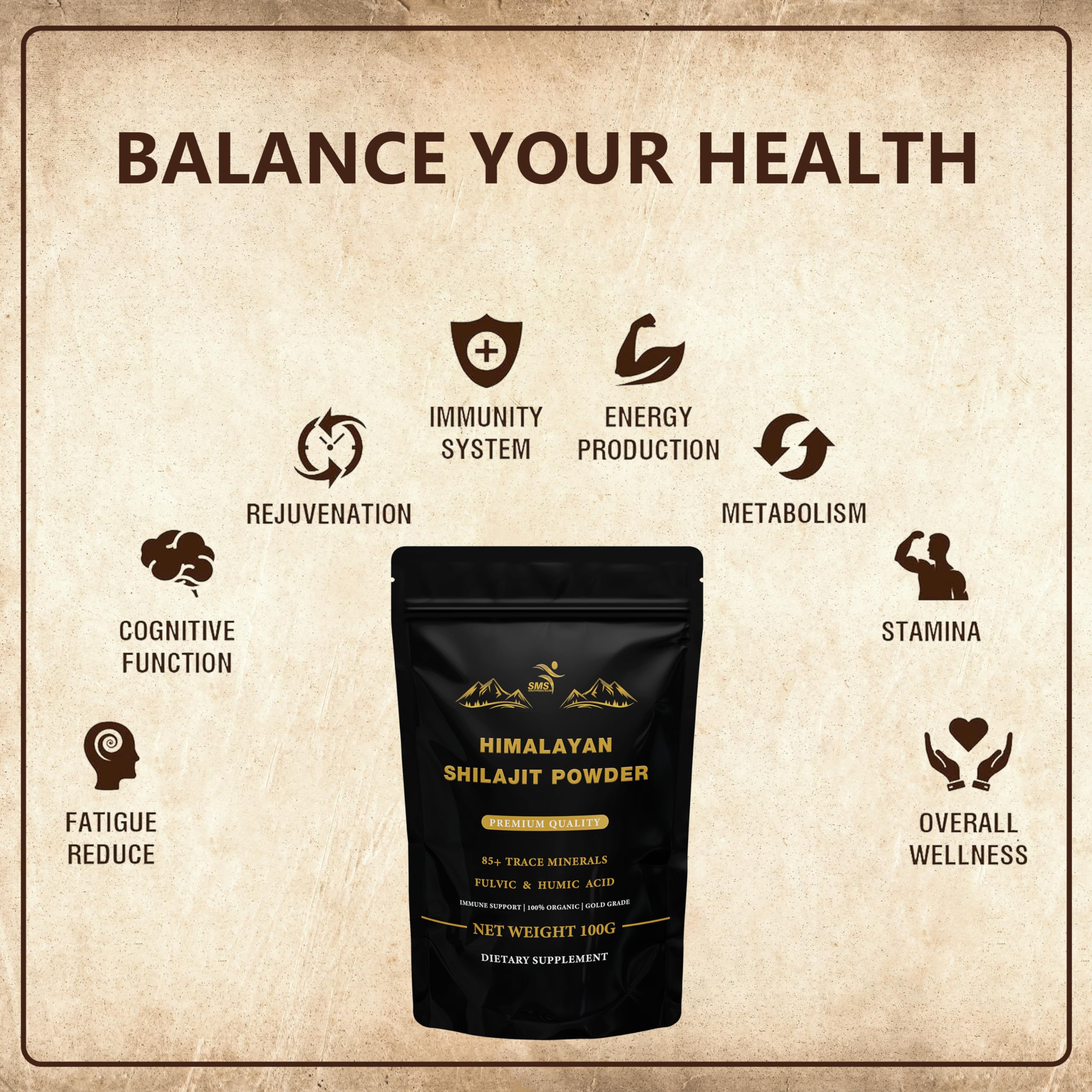 Origin of SMSHEALTHPRODUCTS Shilajit powder in the high Himalayas