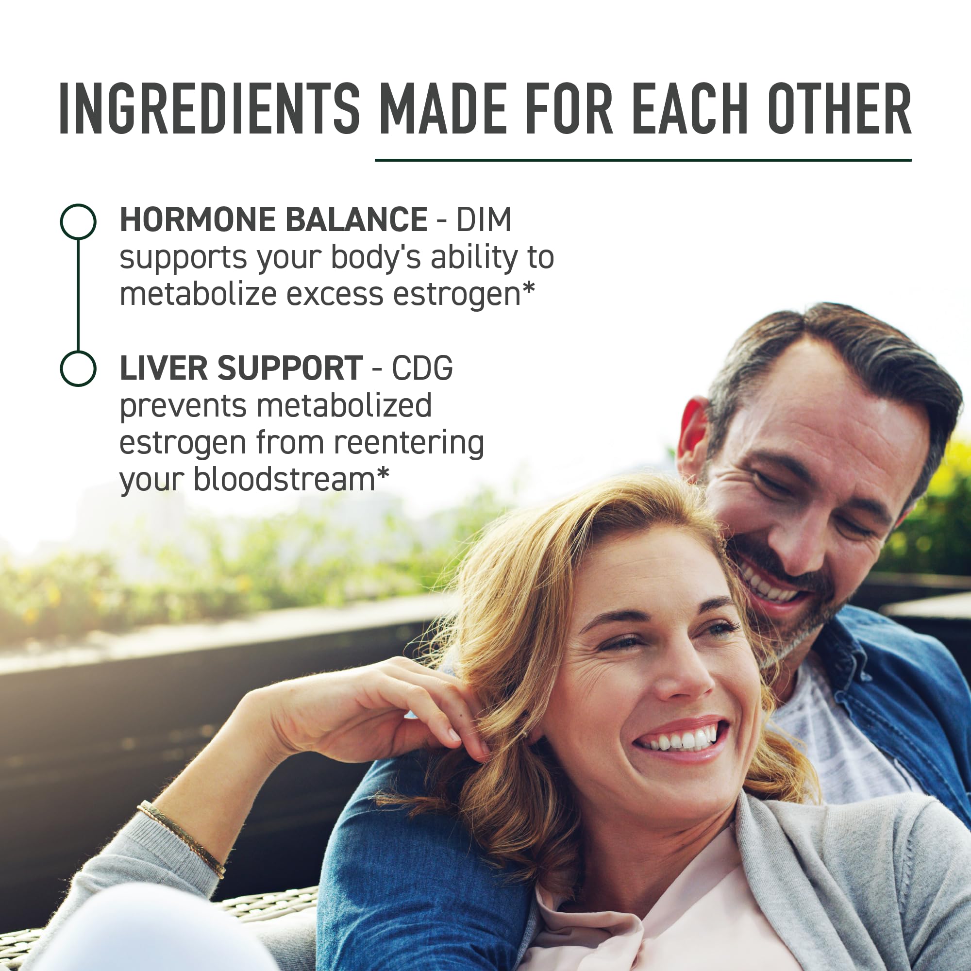 SMNutrition Calcium D-Glucarate-DIM label closeup highlighting non-GMO and third-party tested quality