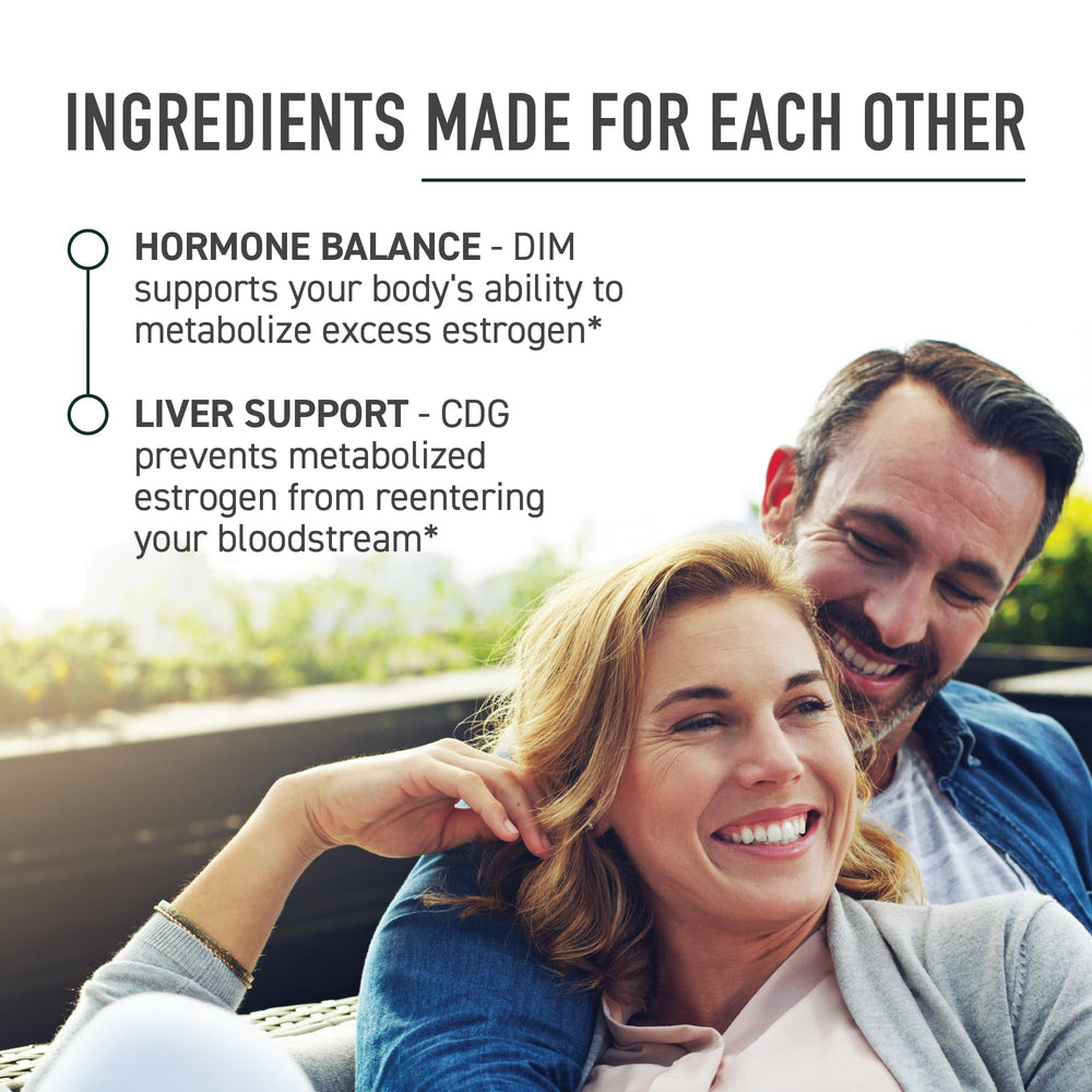 SMNutrition Calcium D-Glucarate-DIM label closeup highlighting non-GMO and third-party tested quality