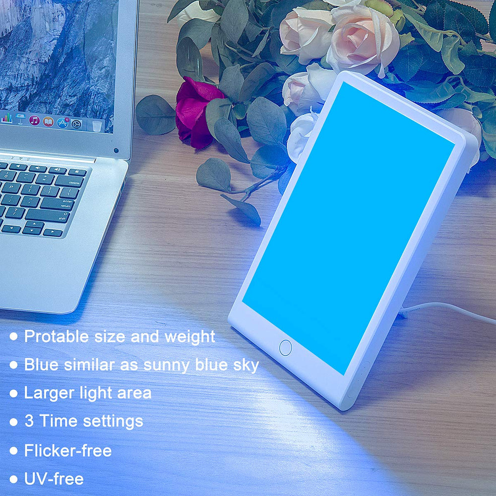 SMY blue light energy lamp compact design ideal for travel