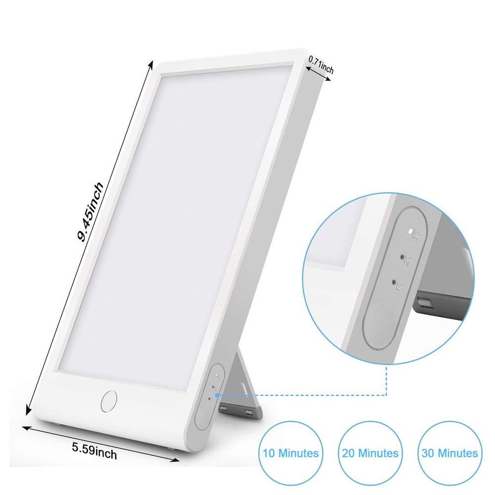 SMY blue light lamp portable on desk for home or office