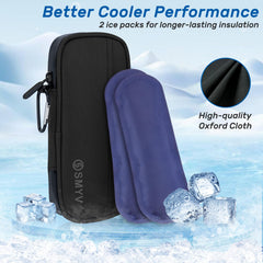 SMYV estuche compacto y ligero para insulina y suministros