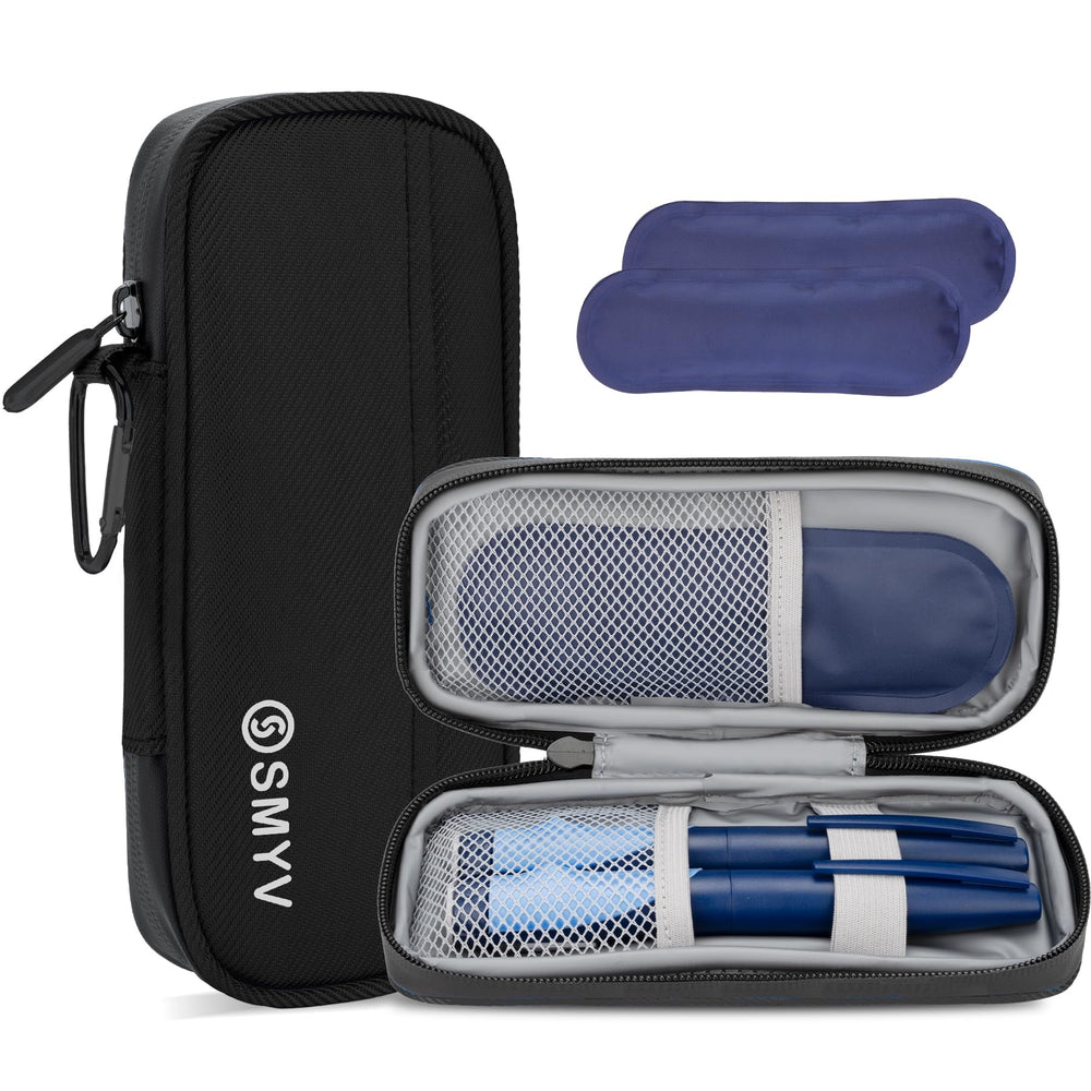 Estuche SMYV para insulina mantiene la temperatura durante el viaje