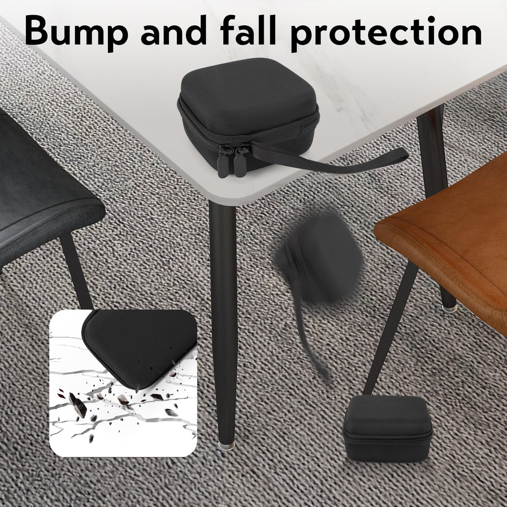 SMYV 9-slot case uses anti-slip interior to prevent vial collisions.
