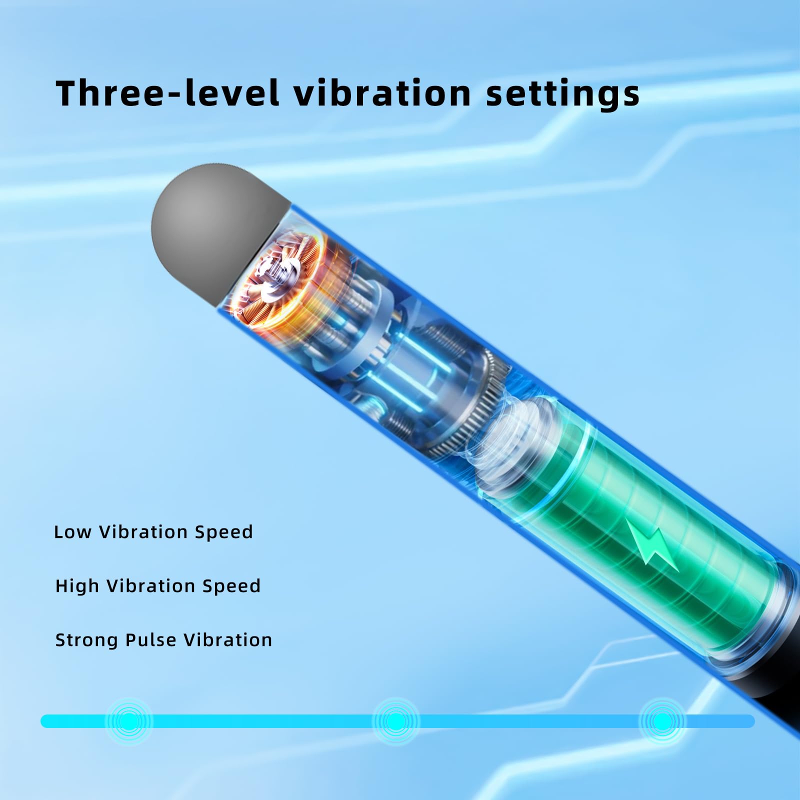 Snafotck Mini Massager helps address scar tissue softening with careful pressure.