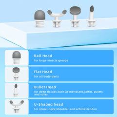 Snafotck Mini Massager operates at ultra-low noise for quiet sessions in public spaces.