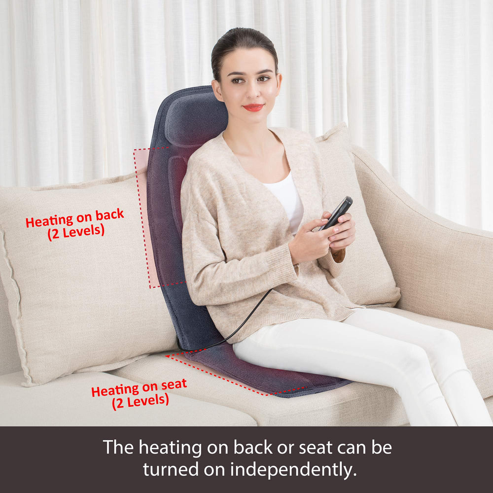 Snailax 10-motor back and thigh massage for targeted relaxation.