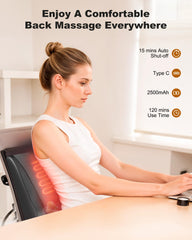 Snailax 4D Deep Kneading Nodes working to ease tense muscles.
