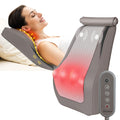 Snailax Back Massager – Deep Tissue Shiatsu with Heat | 3D Kneading Pillow (Beige)